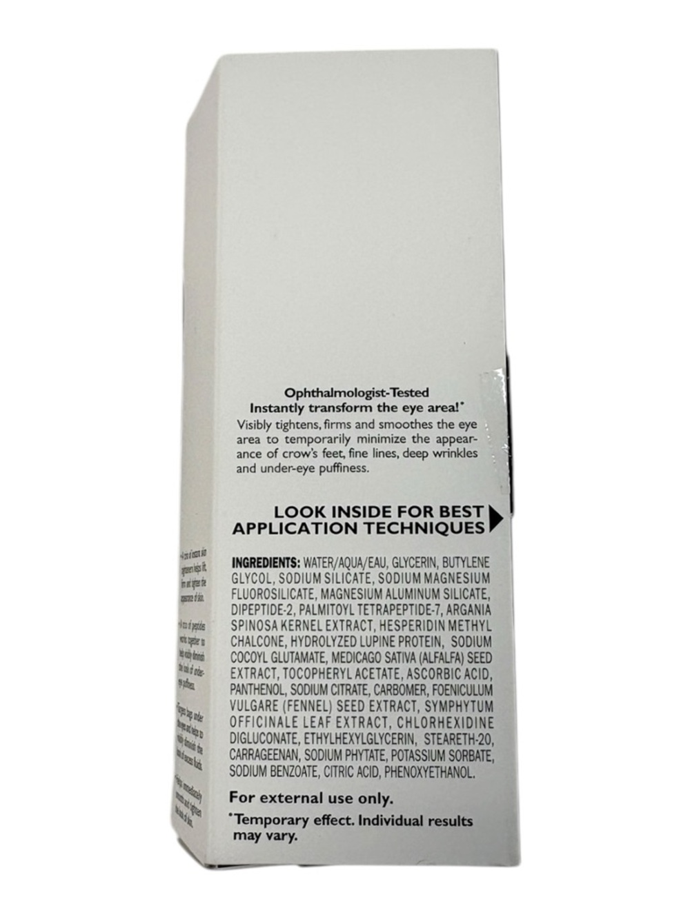 Peter Thomas Roth Instant FirmX Eye Tightener 30ml w/ Brush Anti Aging NEW - Picture 5 of 7